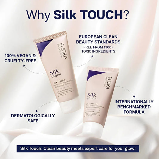 Buy 1 Get 1 Free | Flicka Silk Touch l Concentrate - Primer and Moisturizer