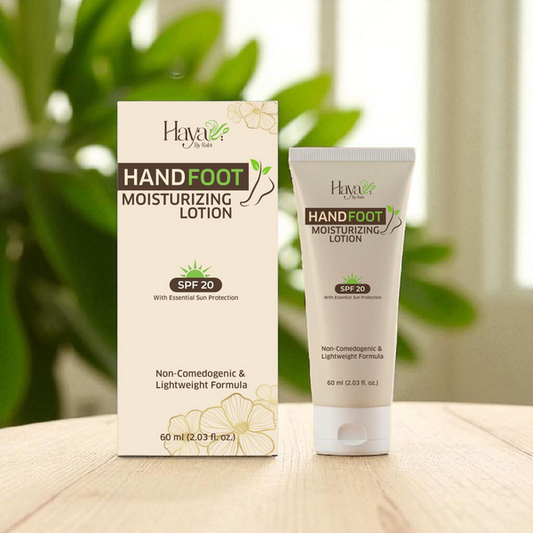 Hand & Foot Moisturizing Lotion – Haya by Rabi